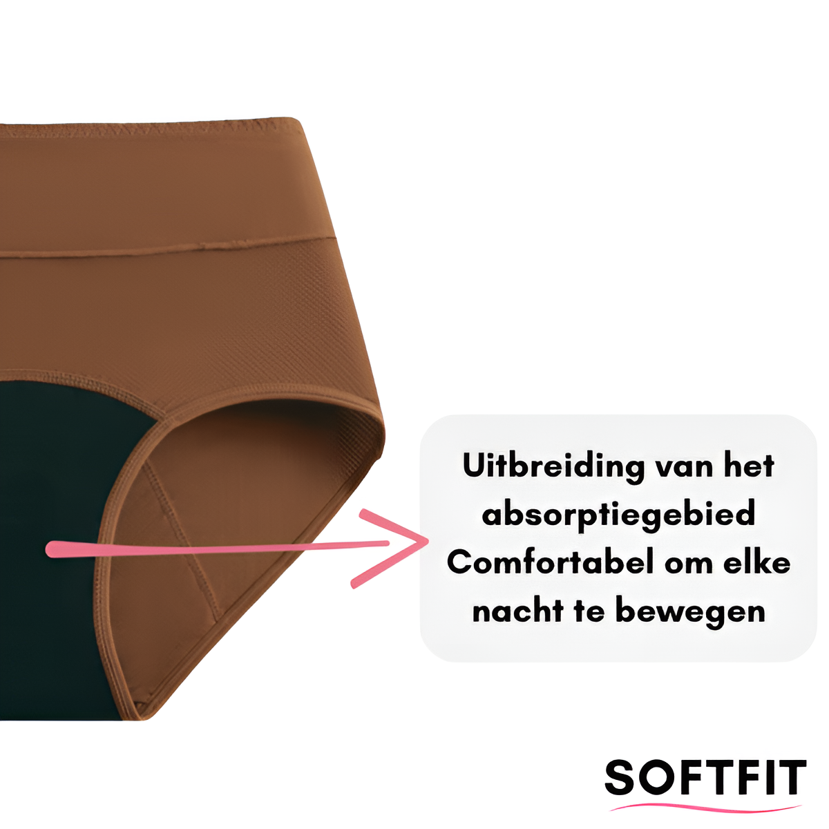 SoftFit® Leakproof Underwear 5-Pack Brown l + 5 FREE